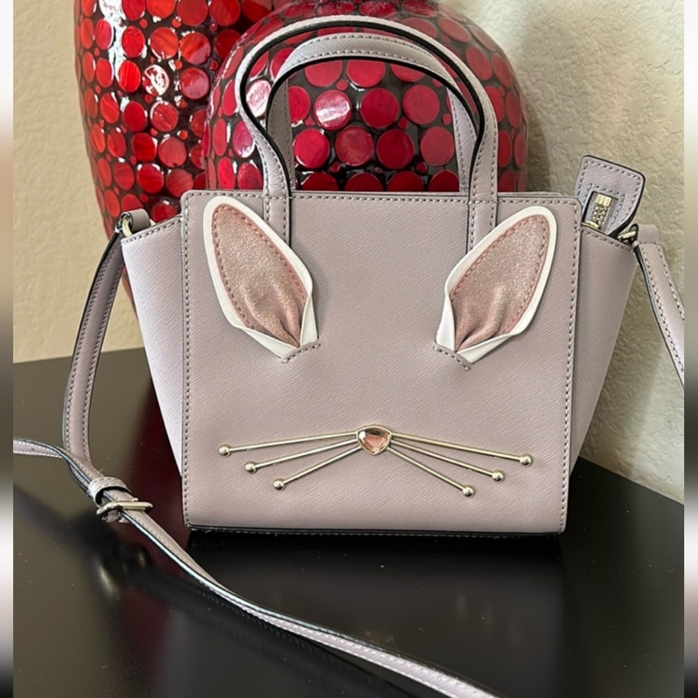 Kate Spade Novelty Hop To It Rabbit Mini Hayden Convertible Crossbody